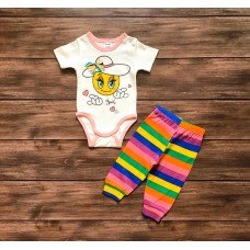 НАБІР ДЛЯ МАЛЕЧІ з короткими рукавами (дівчинка).