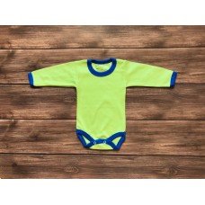 БОДІК ДЛЯ ХЛОПЧИКА салатового кольору з довгими рукавами.