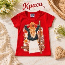 Футболка для дівчинки КРАСА