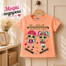 Футболка для дівчинки МОДНІ ПОДРУЖКИ