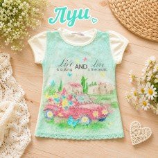 Футболка для дівчинки ЛУИ
