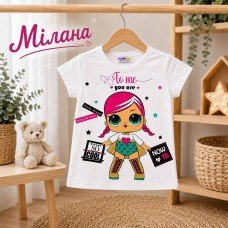 Футболка для дівчинки МІЛАНА