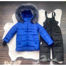 Комбінезон зимовий роздільний юніор СИНЬОГО кольору