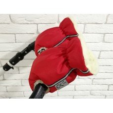 Рукавички-Муфта на коляску Ok Style New Червоний