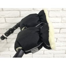 Рукавички-Муфта на коляску Ok Style New Чорний
