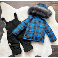 Комбінезон зимовий роздільний "КЛІТИНИ СИНІ"