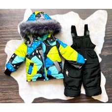 Комбінезон зимовий роздільний "ЛИМОНИ"